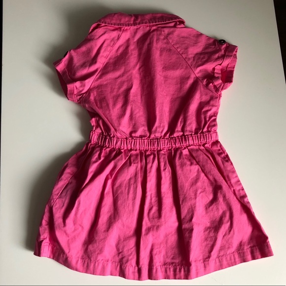 18M Girls: Pink Calvin Klein Jeans Romper - Picture 4 of 4